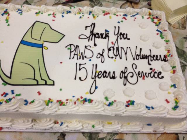 PAWS of CNY celebrated their 15 Year Anniversary Party at Greenwood Winery on November 10