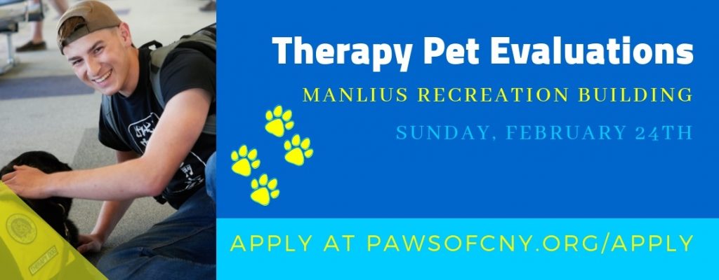 Manlius Pet Therapy Evaluations